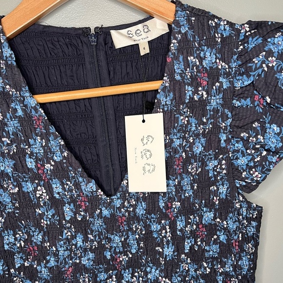 NWT SEA New York Tilly Dress Multi Floral - Picture 10 of 12